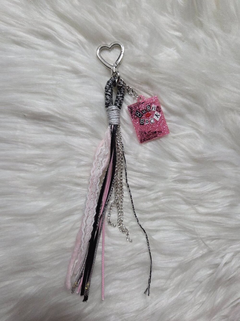 Mean Girls Burn Book Keychain